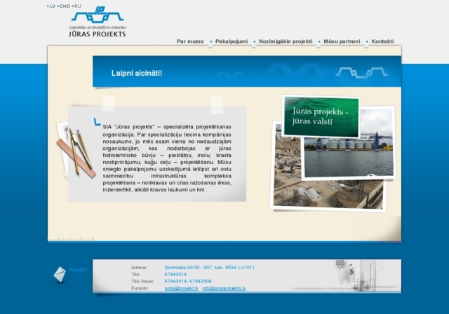 Jūras Projekts, SIA